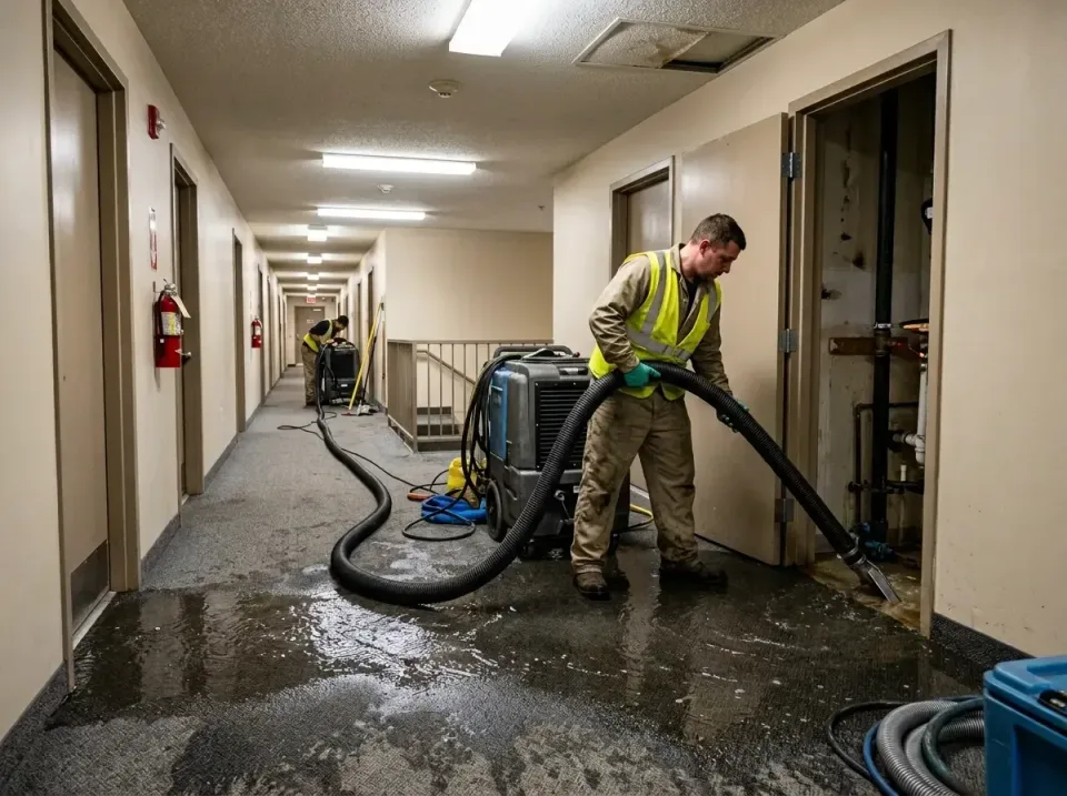 multi-unit-apartment-hallway-f-005 — frequently asked questions, Emergency Burst Pipe Water Extraction & Removal in Haddon H…